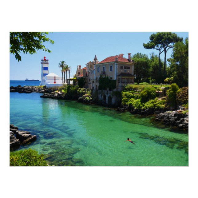 Poster Refroidissement hors de Cascais Portugal (Devant)