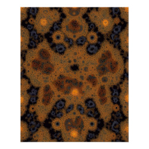 Poster Regal Choco conception fractale