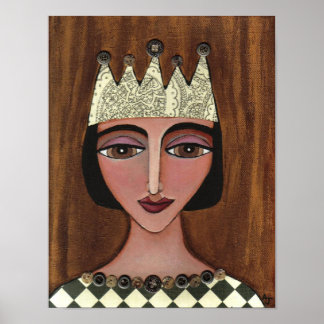 Poster Regal Queen Anna Maria - imprimer