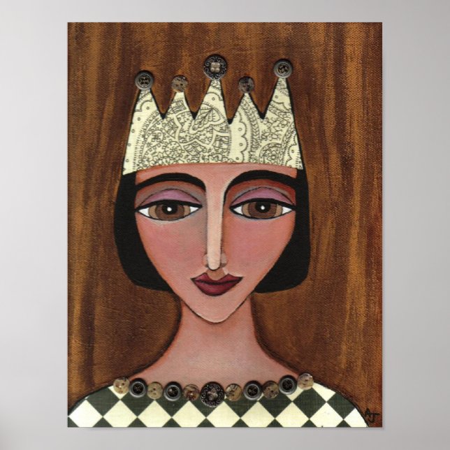 Poster Regal Queen Anna Maria - imprimer (Devant)
