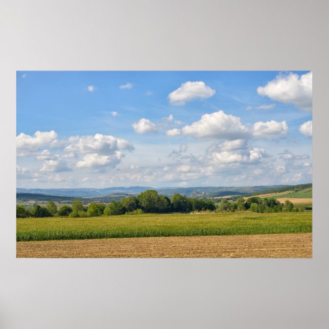Poster Région d'Auvergne de France (Devant)