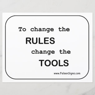 Poster - Règles / Outils