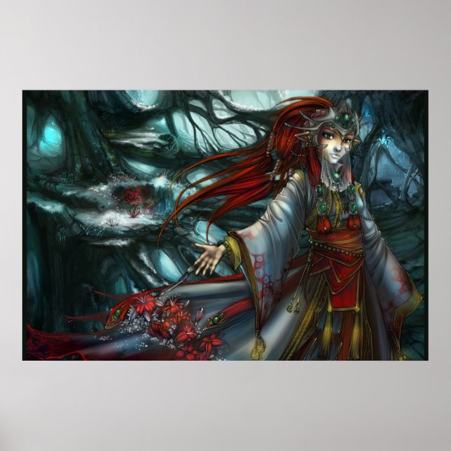 Poster Reine des fleurs (Devant)