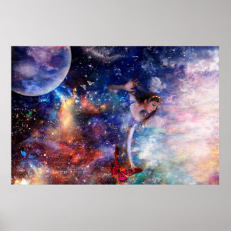 Poster Reine des papillons