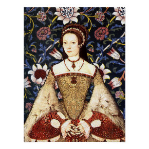 Poster Reine Katherine Parr d'Angleterre Portrait