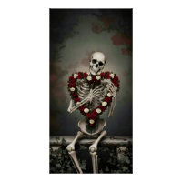 Reine Rose Gothique – Art Romantique Sombre