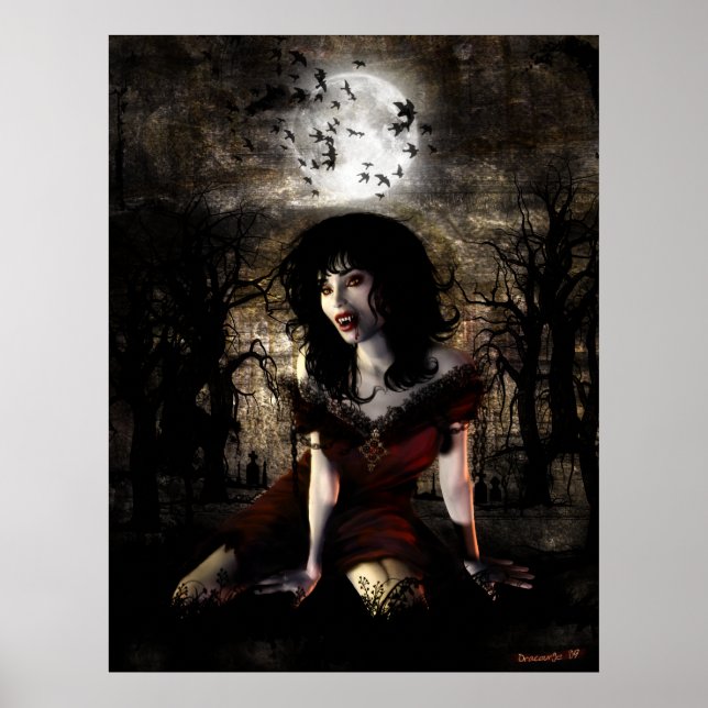 Poster Reine Vampire (Devant)