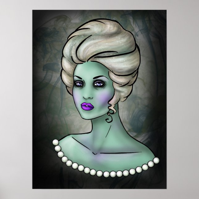 Poster Reine Zombie (Devant)