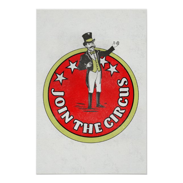 Poster Rejoignez le Cirque  (Devant)