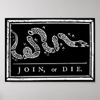 Rejoignez ou mourrez - noir et blanc