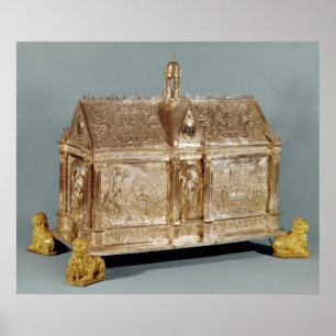 Poster Reliquary chest of St. Macairius of Ghent, 1616