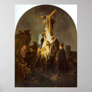 Poster Rembrandt Harmenszoon van Rijn - Crucifixion