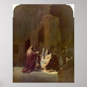 Poster Rembrandt - Siméon dans le temple
