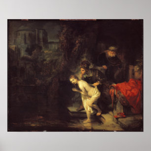 Poster Rembrandt Susanna et les Anciens
