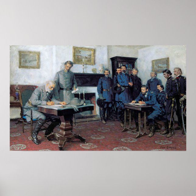 Poster Remise à Appomattox (Devant)
