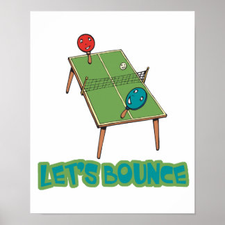 Poster Remonte Ping Pong Tennis