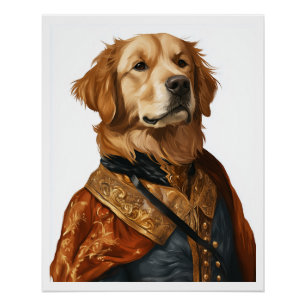 Poster Renaissance Rover � Chien d'Art Classique