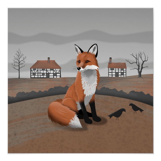 Poster Renard (Devant)