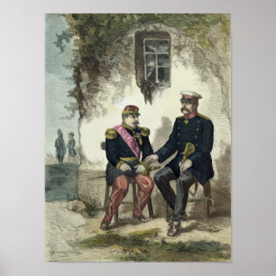 Poster Rencontre entre Otto von Bismarck et Napoléon