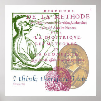 Poster René Descartes