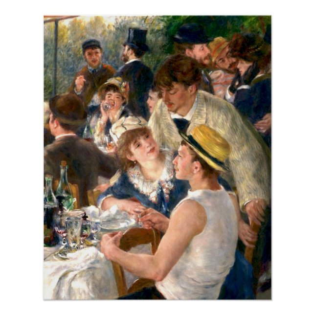 Poster Renoir French Luncheon Booking Party (Devant)