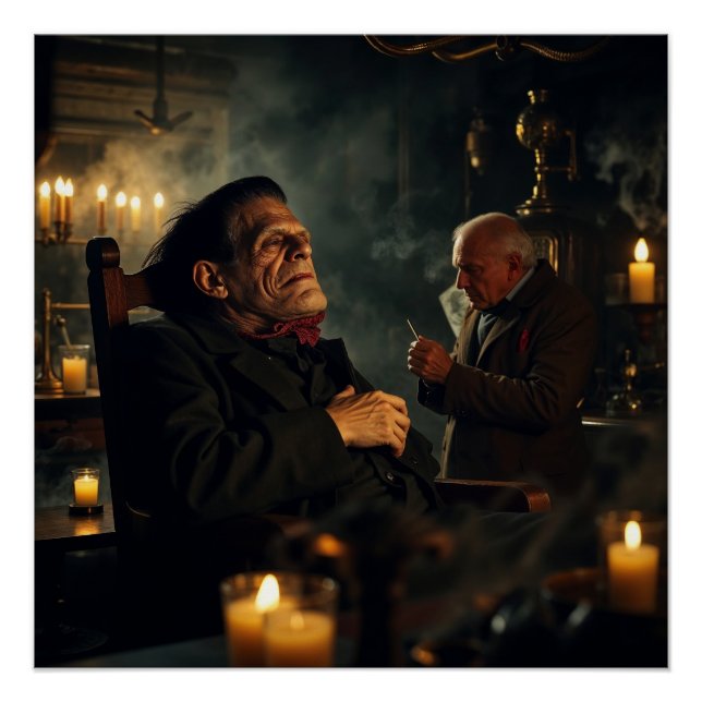 Poster Réparer le monstre (Devant)