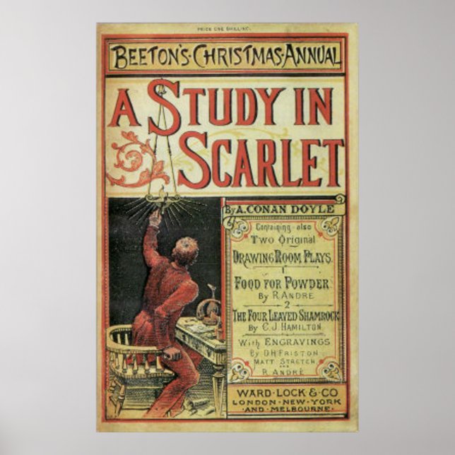 Poster REPLICA de la première histoire Sherlock Ho (Devant)