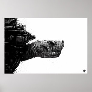 Poster REPOSEZ la "tortue "