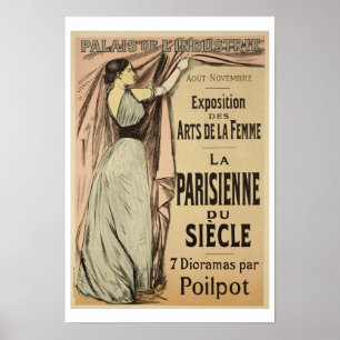 Poster Reproduction La Parisienn de publicité par