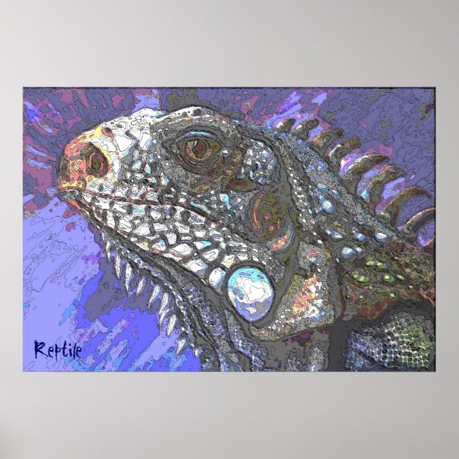 Poster Reptile 3 (Devant)