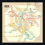 Poster RER paris<br><div class="desc">Poster RER paris</div>