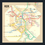 Poster RER paris<br><div class="desc">Poster RER paris</div>