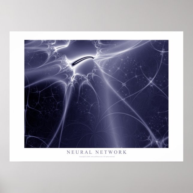Poster Réseau neuronal (Devant)
