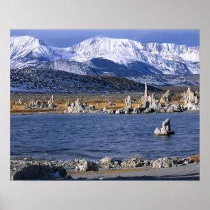 POSTER RÉSERVE NATURELLE ÉTATIQUE DE MONO LAKE TUFA,