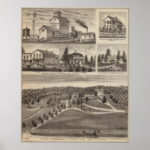 Poster Résidence à Hutchinson, Minnesota