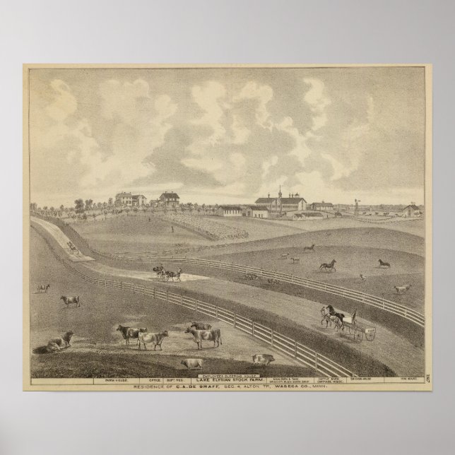 Poster Résidence, Minnesota (Devant)