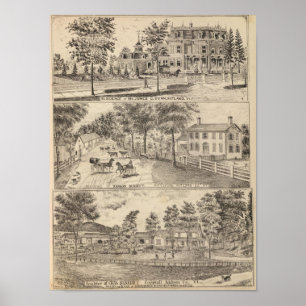 Poster Résidences de Dunn, Burditt et Benedict à Rutland