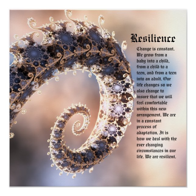 Poster Résilience (Devant)