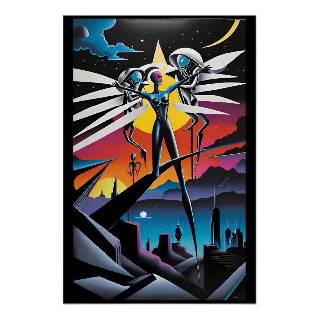 Poster Résister aux Anges de la Fortune (Devant)