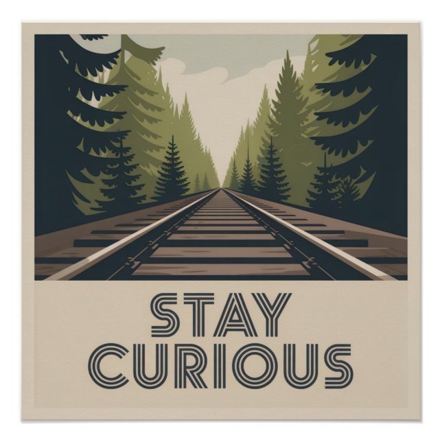Poster Restez Curieux (Devant)