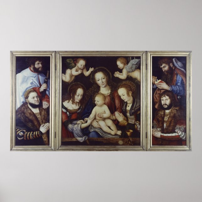 Poster Retable princier, 1510-12 (Devant)