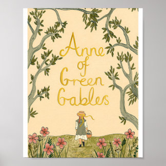 Poster rétro Anne of Green Gables