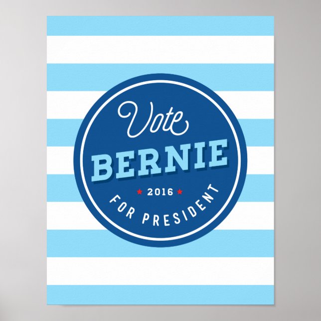 Poster Retro Bernie (Devant)