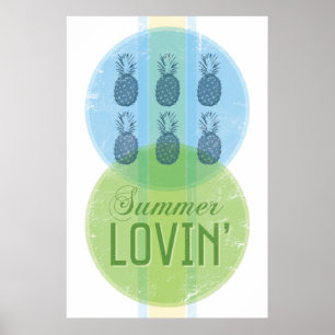Poster Rétro de Summer Lovin'