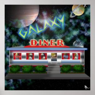 Poster Retro Diner