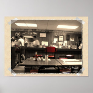 Poster Retro Diner