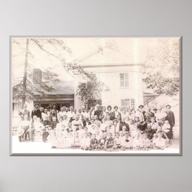 Poster Réunion Mattison Gains 1908, PA (Devant)