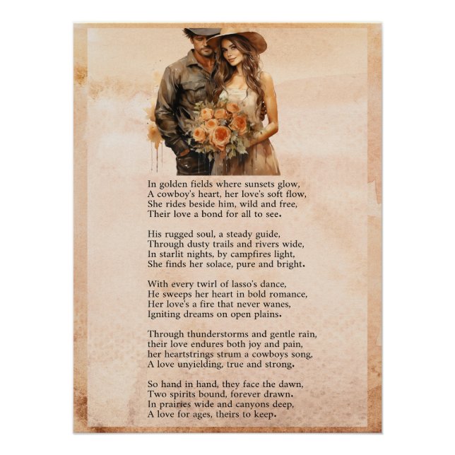 Poster Rêve de Cowboy (Devant)