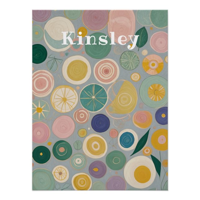 Poster Rêve Kaleidoscope personnalisé (Devant)