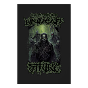 Poster Réveillée par l'abîme, grève des morts-vivants